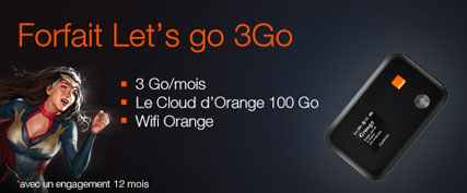 2 nouveaux forfaits internet mobile pour clé 4G Orange!